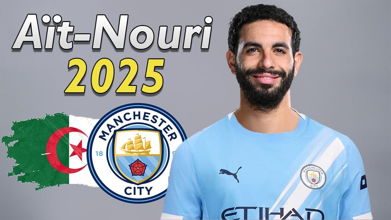 Rayan Aït-Nouri brille à Manchester City, conquête de Guardiola !