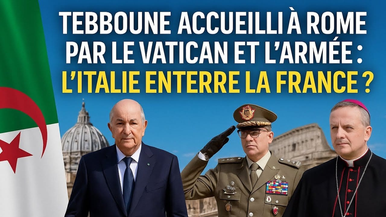 Tebboune rencontre le Pape au Vatican : une visite surprise aux enjeux puissants