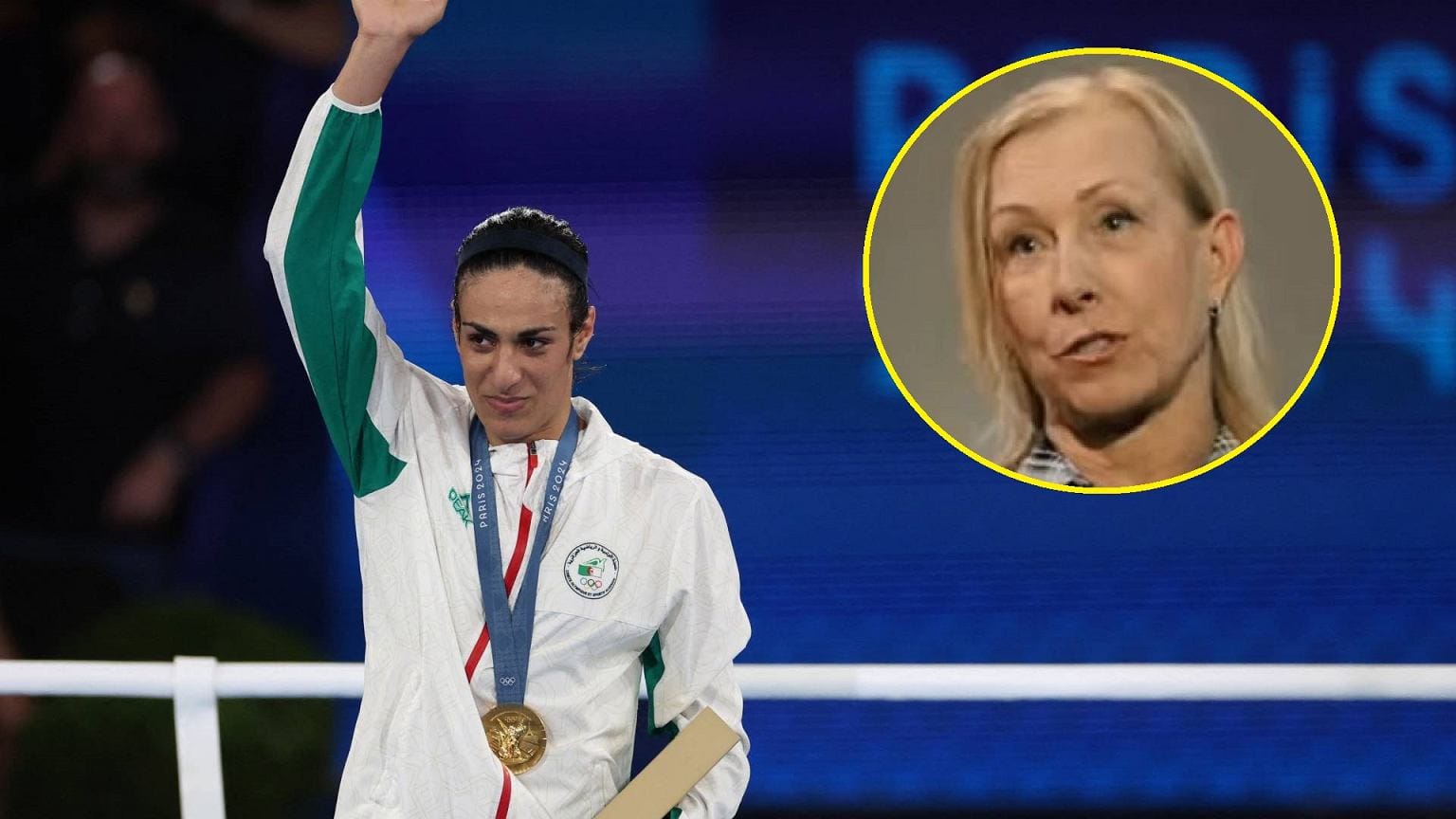 Imane Khelif attaquée par Martina Navratilova