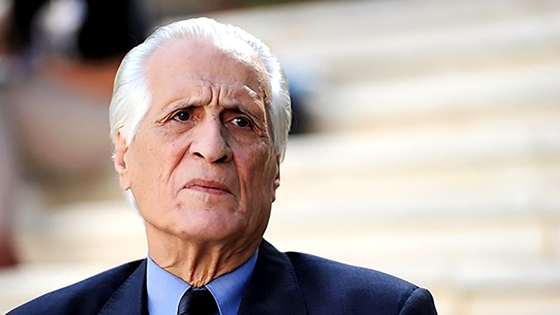 Portrait d'Ahmed Taleb Ibrahimi, diplomate algérien décédé.