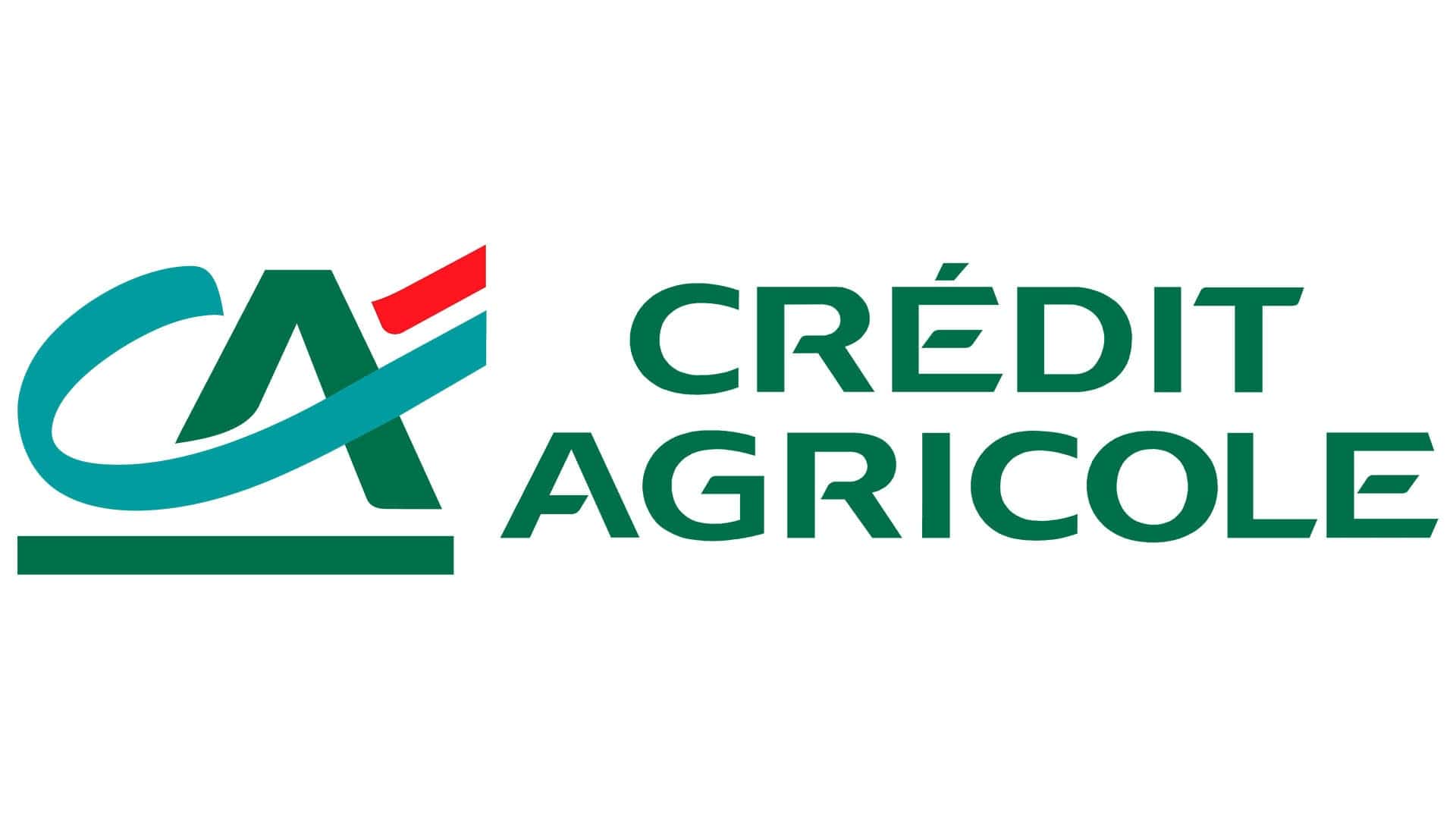 Logo du Crédit Agricole en Algérie pour la banque et les services financiers.