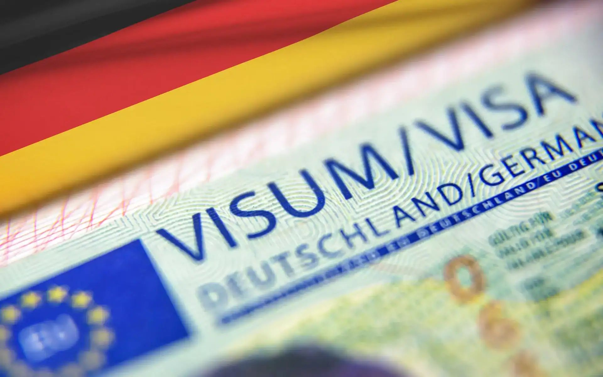 Visa Schengen allemand pour voyage en Europe.