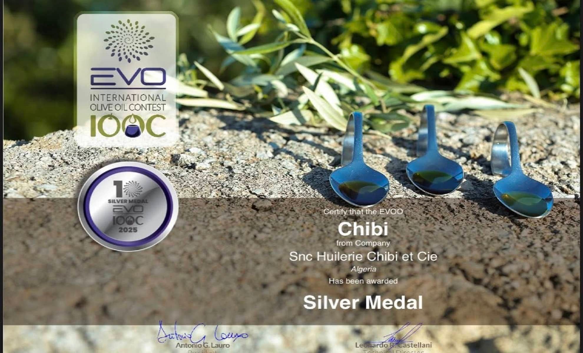 L’huile d’olive algérienne Chibi primée en Italie