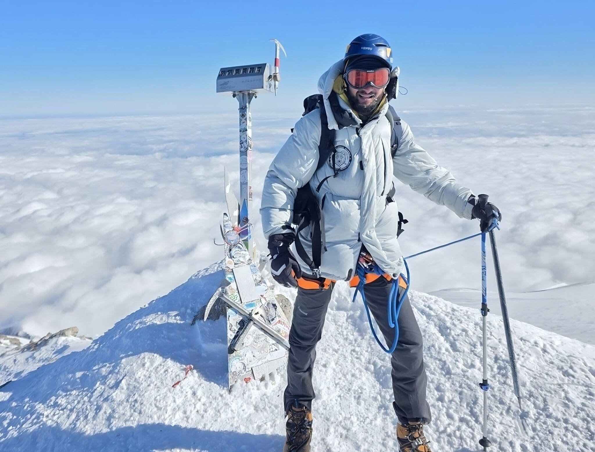 Sofiane Lesage, premier Algérien à conquérir en solo le Mont Elbrouz, le toit de l’Europe