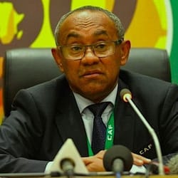 Ex-président Ahmad lors d'une réunion judiciaire à Madagascar.