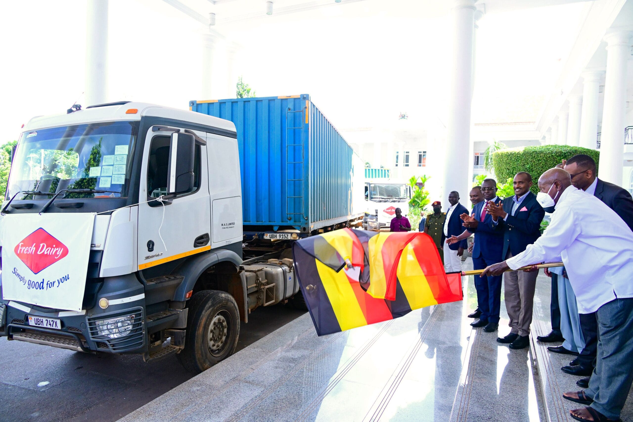 L’Ouganda exporte du lait vers l’Algérie pour la première fois