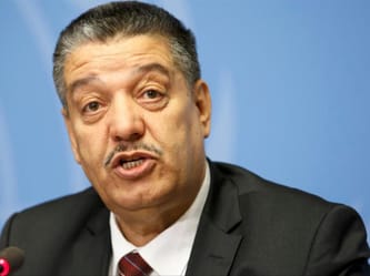 Ancien ministre Boudiaf lors d'une audience judiciaire.