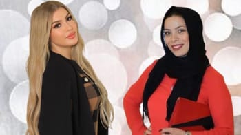 Samara Yahia et Hafida Triki lors d'un événement public en Algérie.