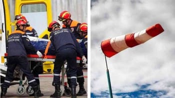 Secouristes en action lors d'une intervention d'urgence au Maghreb.