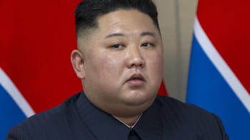 Kim Jong-un, leader nord-coréen, lors d'une rencontre diplomatique.