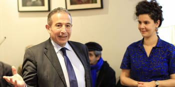Saïd Moussi lors d'une rencontre diplomatique en France.