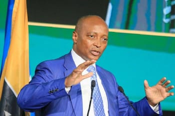 Motsepe lors d'une conférence en Algérie, discours officiel.
