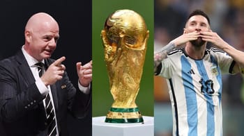Infantino et Messi, deux figures clés du football mondial.