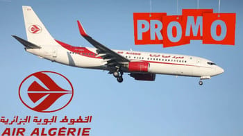 Avion Air Algérie avec promotion pour vols Algérie France.