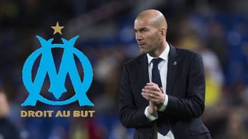 Zidane sur le terrain, prêt pour un nouveau défi avec l'Olympique de Marseille.