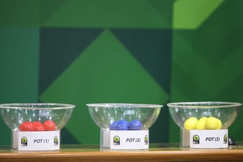 Billes colorées pour tirage au sort U23 au Maroc.
