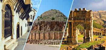 Sites historiques en Algérie, patrimoine culturel et archéologique.