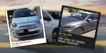 Fiat 500 2023 Dolce Vita, voiture compacte, importée en Algérie.