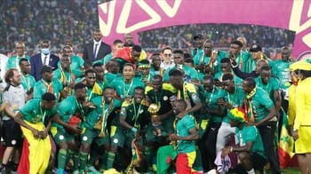 L'équipe du Sénégal célèbre sa victoire à la CAN 2027.