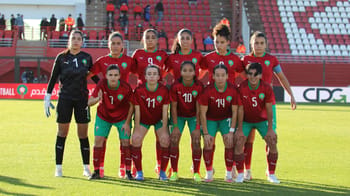 Les joueuses sénégalaises de football féminin U20 en équipe nationale.