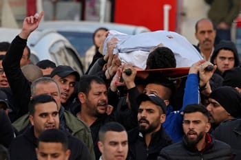 Manifestation en Palestine pour un adolescent tué par l'armée israélienne.
