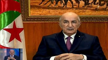 Abdelmadjid Tebboune lors du forum sur la cybersécurité en Algérie.