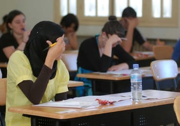 Candidats au BEM 2023 concentrés lors de l'examen.