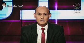 Journaliste Mohamed Réda Bouziane à la télévision algérienne ENT.