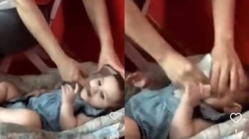 Enfant victime de violence dans un jardin d'enfants au Liban.