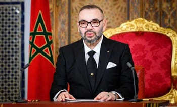 Homme politique marocain lors d'une conférence officielle.