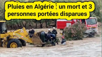 Secours lors des inondations en Algérie du 16 août.