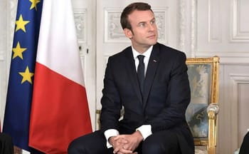 Emmanuel Macron lors d'une rencontre officielle en France.