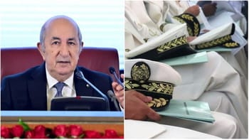 Tebboune lors d'une réunion avec des Walis en Algérie.