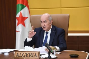 Abdelmadjid Tebboune à l'ONU, représentant l'Algérie.