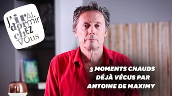 Antoine de Maximy dans une vidéo de son émission 'J'irai dormir chez vous'.