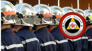 Sapeurs-pompiers en formation pour le recrutement 2023 en Algérie.