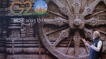 Premier ministre indien lors du sommet G20 2023 à New Delhi.