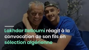 Lakhdar Belloumi avec son fils, réaction à la convocation en sélection algérienne.