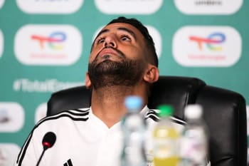 Riyad Mahrez assume la responsabilité du match nul contre l'Égypte.