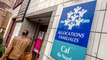 Centre CAF du Nord pour les allocations familiales en France.