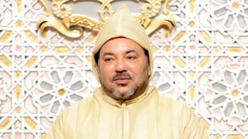 Mohammed VI lors d'une cérémonie officielle au Maroc.