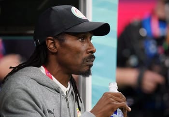 Aliou Cissé, entraîneur du Sénégal, en conférence de presse avant la CAN 2023.