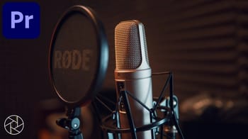 Microphone de studio avec filtre anti-pop et support robuste.