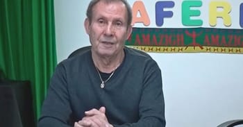 Mohand Taferka, ex-animateur de BRTV, lors d'une interview.