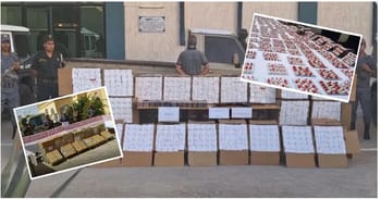 Saisie massive de comprimés hallucinogènes à El Oued par la police.