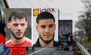 Deux footballeurs algériens impliqués dans un accident de voiture en France.
