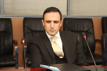 Hamza Benhamouda, nouveau directeur général d'Air Algérie en réunion.