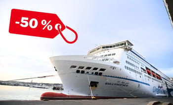 Ferry Algérie Ferries avec offre promotionnelle de 50%.