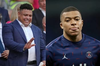 Kylian Mbappe lors d'un match avec le PSG.