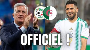 Vladimir Petkovic official en Algérie avec un joueur algérien.